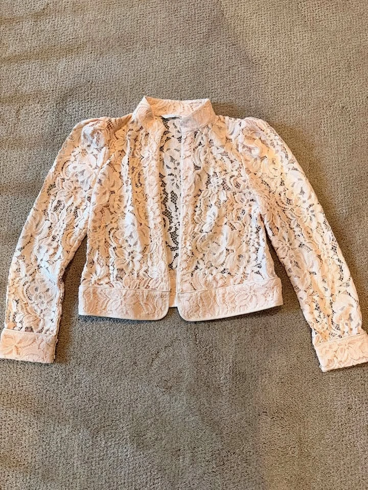 Zara Collection Lace Blazer - Size M
