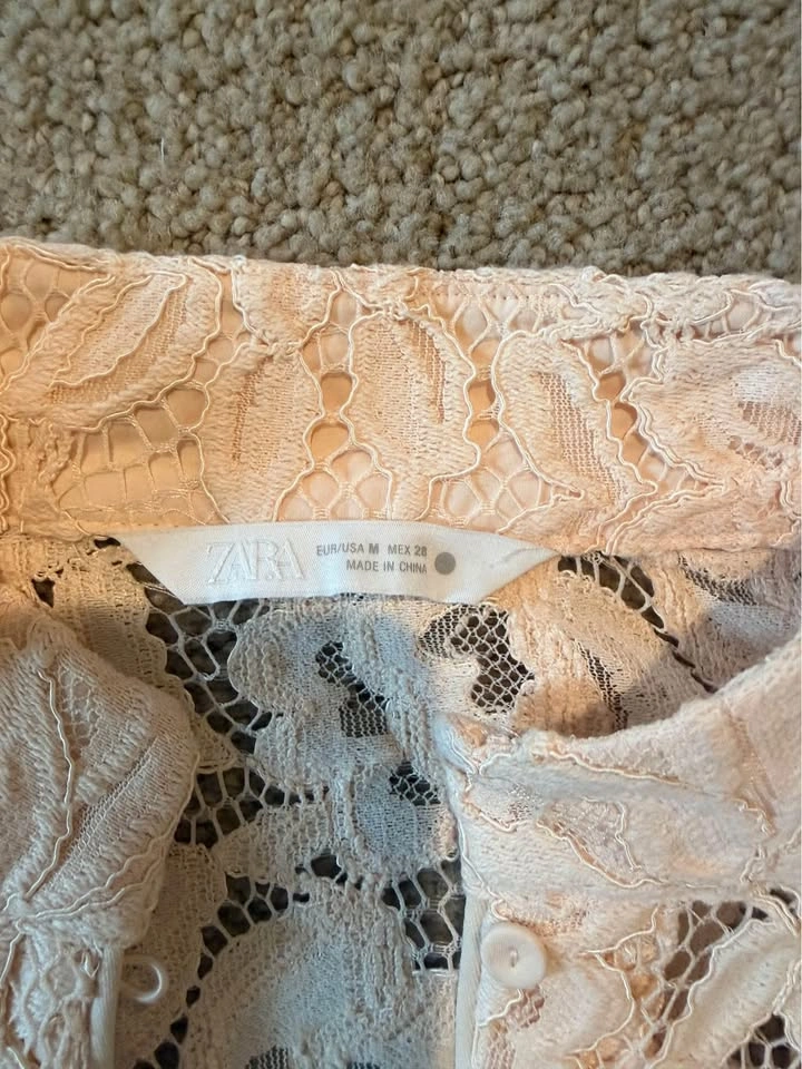 Zara Collection Lace Blazer - Size M - photo 2