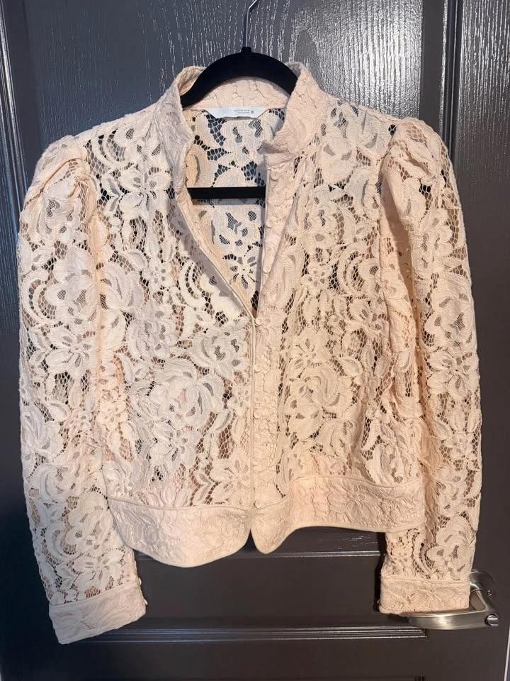 Zara Collection Lace Blazer - Size M - photo 3