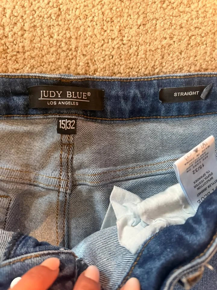 Judy Blue straight leg Jean - size 15 - photo 2