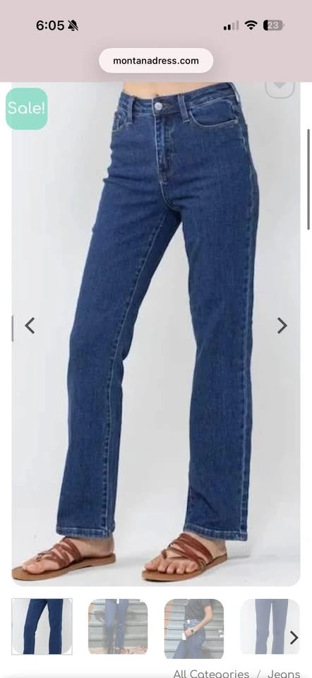 Judy Blue straight leg Jean - size 15 - photo 4