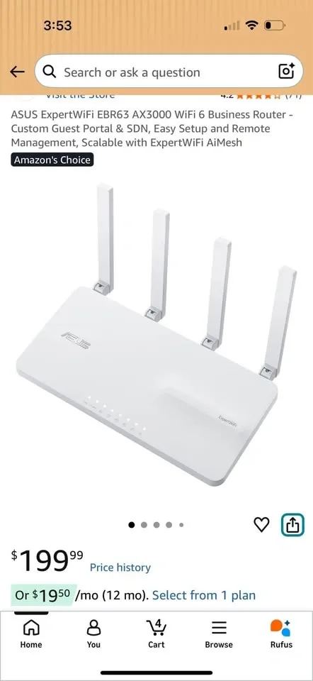 ASUS ExpertWiFi Router - photo 4