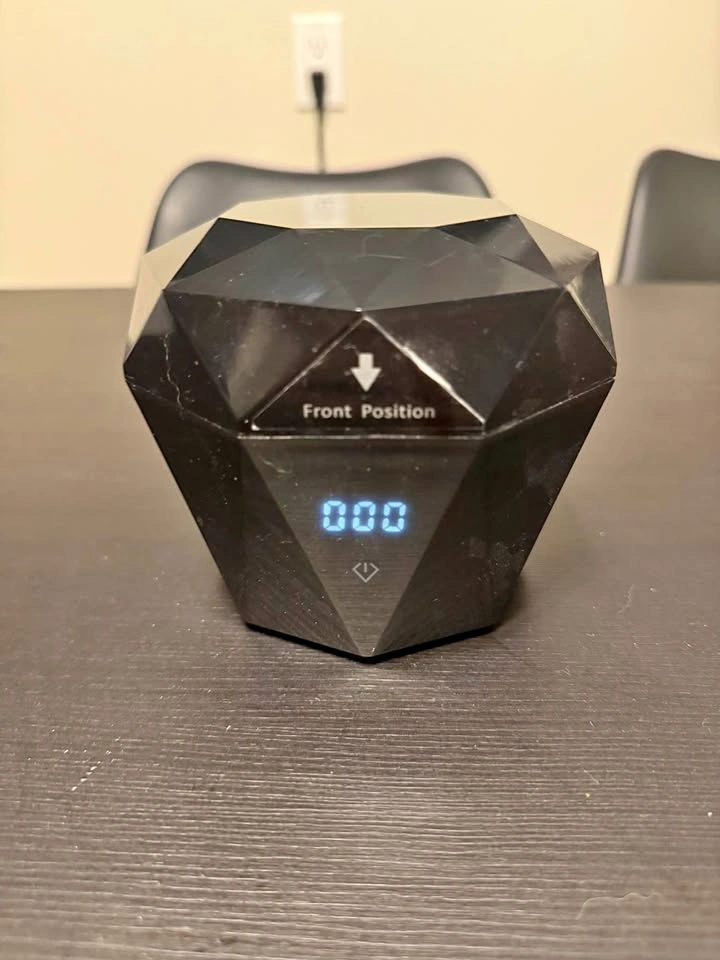 Ultrasonic retainer Cleaner with 2*2000mAh Battery