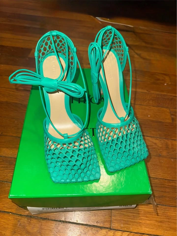 BOTTEGA VENETA Stretch Ankle Strap Sandals