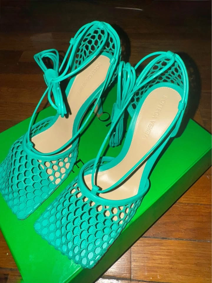 BOTTEGA VENETA Stretch Ankle Strap Sandals - photo 2