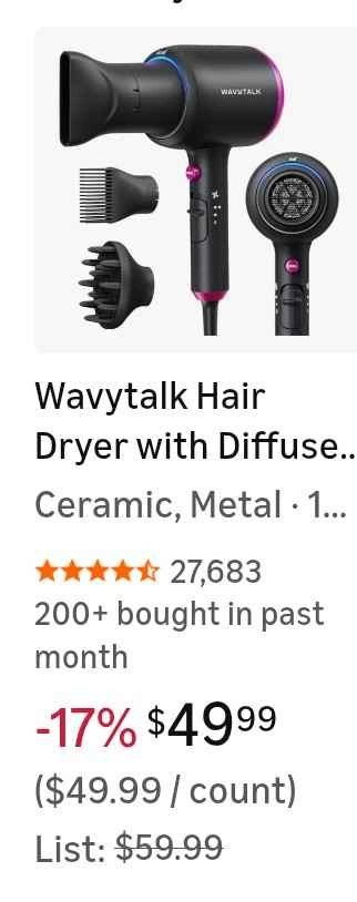 Wavytalk Ionic Hairdryer - photo 2