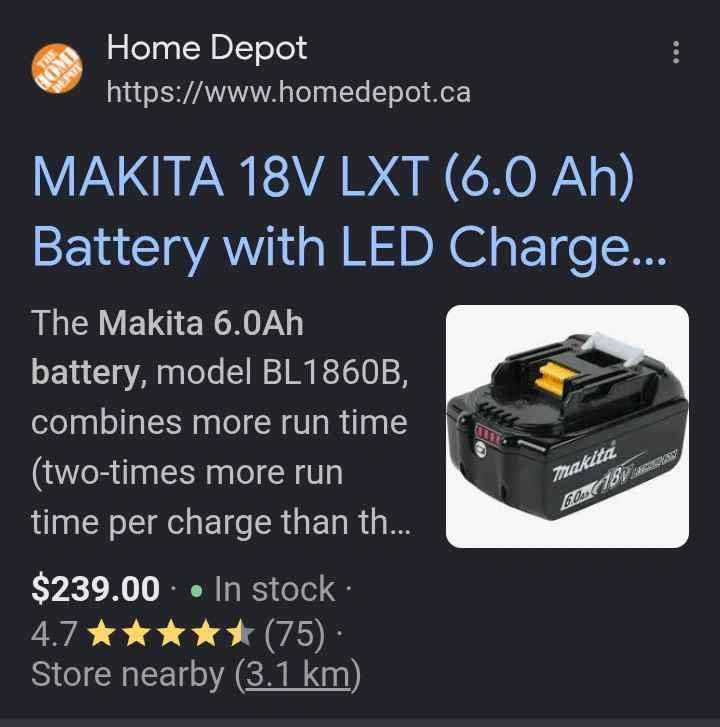 Makita rechargeable Battery - photo 2
