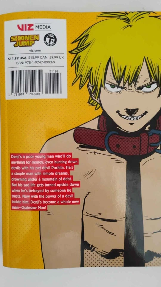 Chainsaw Man Volume 1 Manga - photo 2