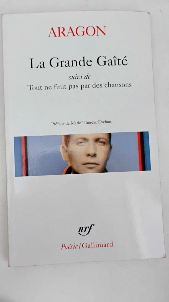 LOUIS ARAGON- LA GRANDE GAÎTÉ (French Poetry Book)