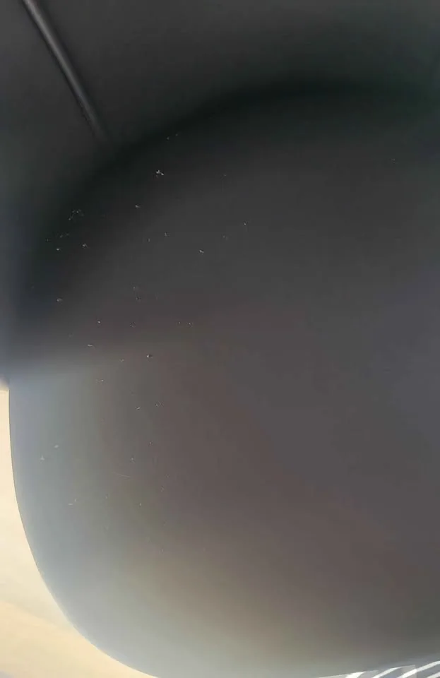 26 in. Black Faux Leather Bar Stool Chair (2) image indicator(5)