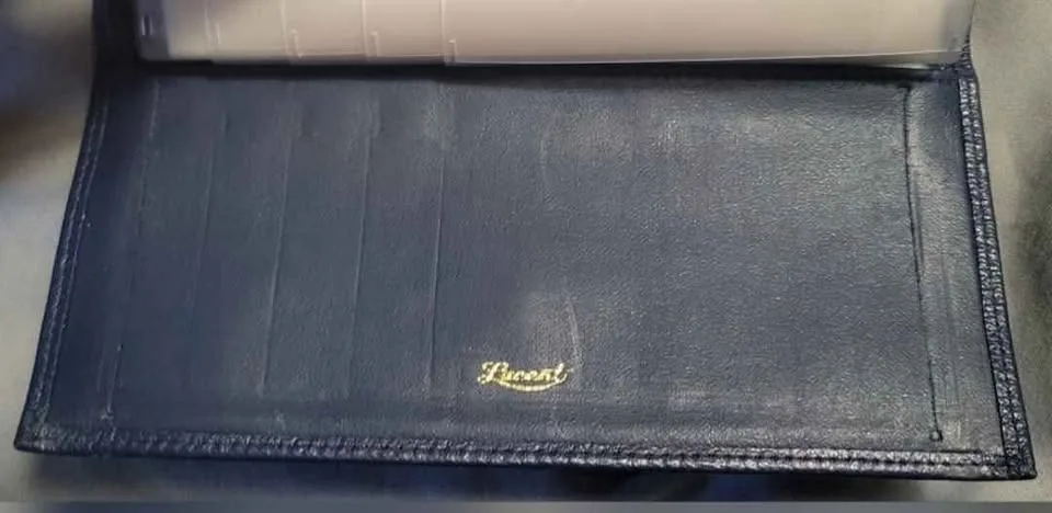 Lucent Genuine Cowhide Leather Wallet Vintage Retro Purse image indicator(3)