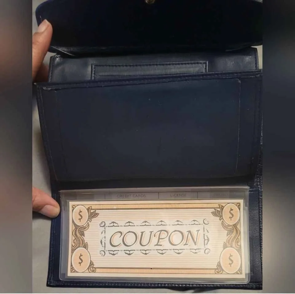 Lucent Genuine Cowhide Leather Wallet Vintage Retro Purse image indicator(4)