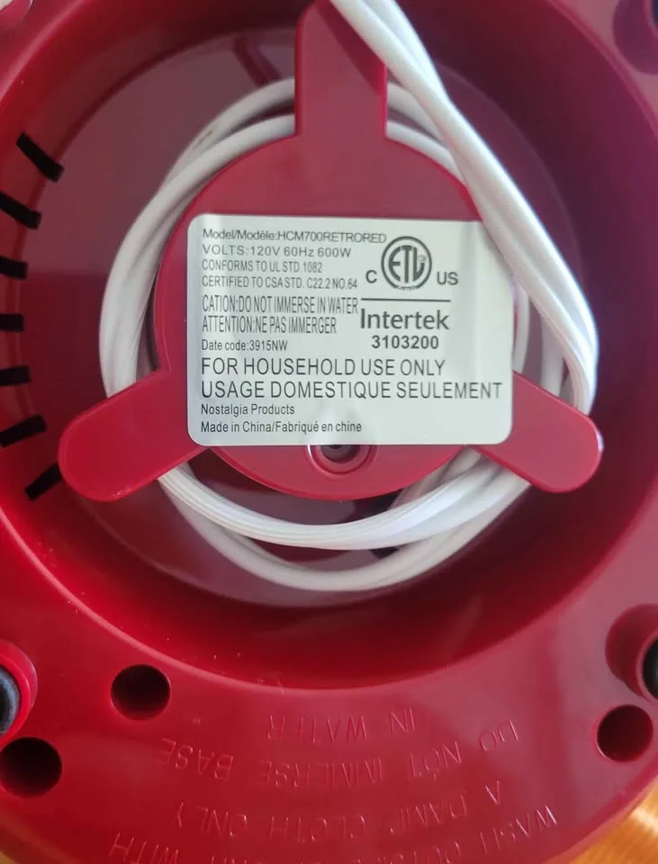 NOSTALGIA Retro Hot Chocolate/Latte Maker image indicator(4)