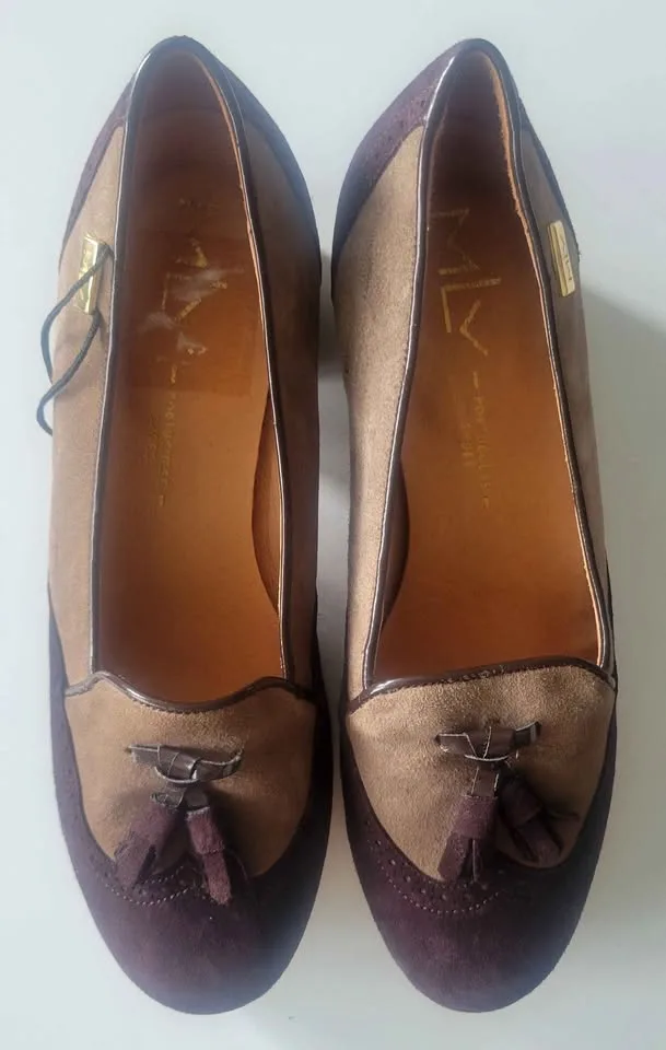 2 pairs - MLV Designer Pumps - New Size 38UK (US 7.5-8) image indicator(3)