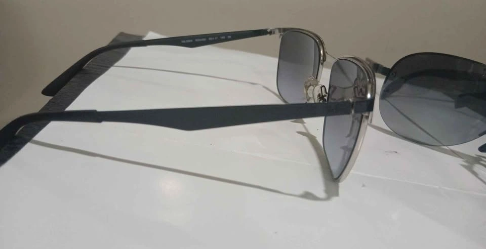 Authentic Ray-Ban RB3569 9004/8G Black/Silver Frame Only - photo 2