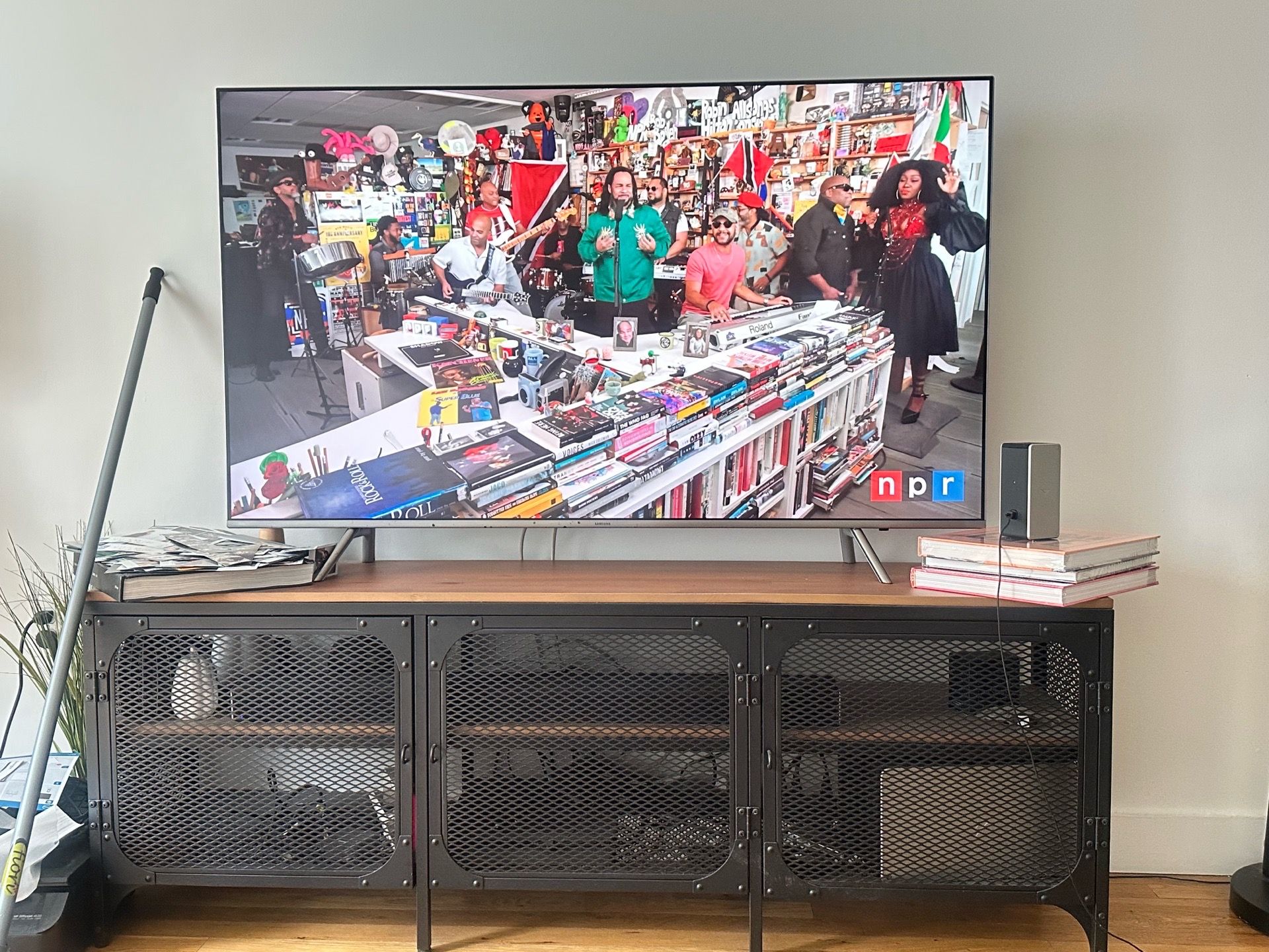 Ikea industrial 65-70inch tv console