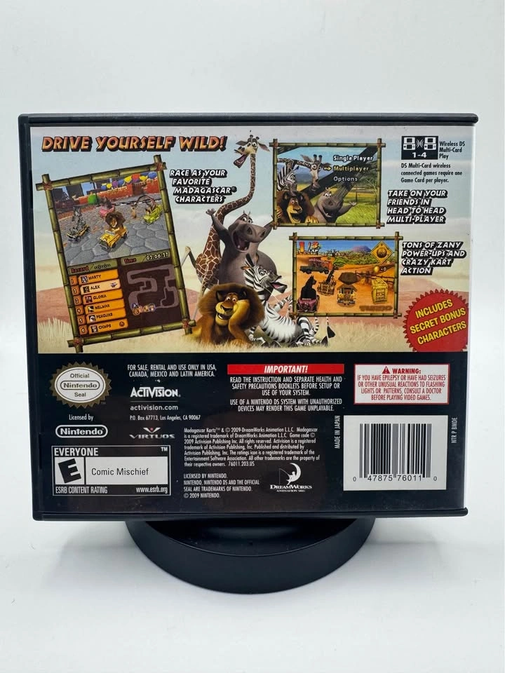 Nintendo DS: Madagascar Kartz - photo 2