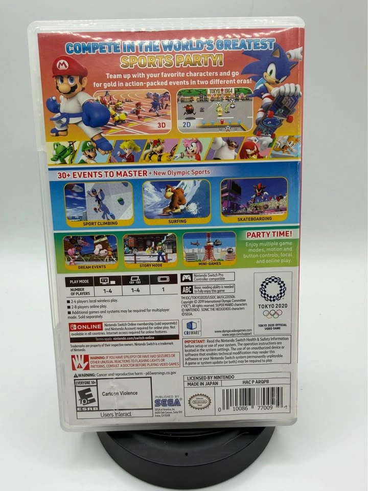 Nintendo Switch: Mario & Sonic at the Olympic Games Tokyo 2020 - photo 2