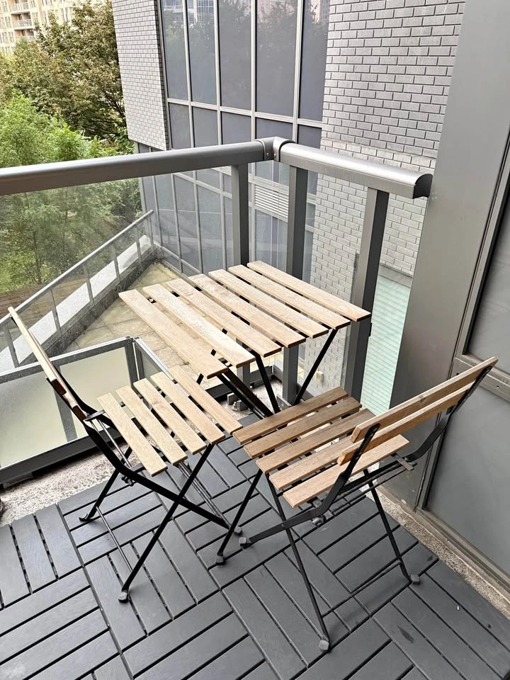 IKEA TÄRNÖ Bistro Patio Set - Table and 2 Chairs