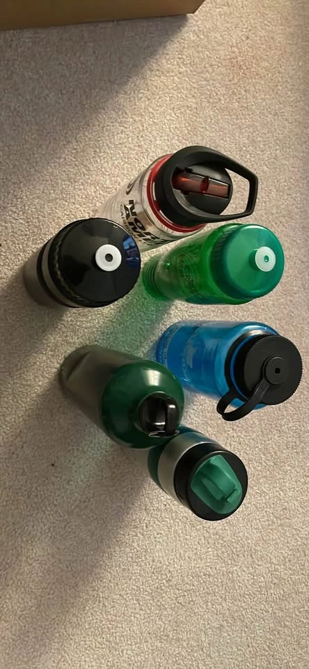 Nalgene and Assorted Water Bottles Bundle