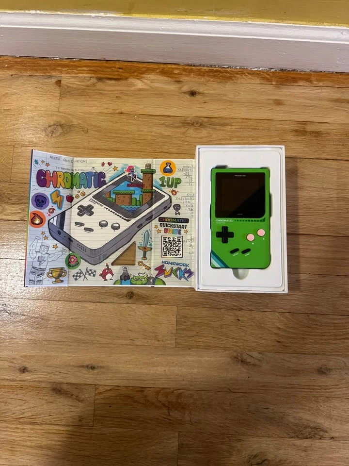 ModRetro Chromatic 1st Edition Leaf Green Sapphire Screen + Tetr - photo 2