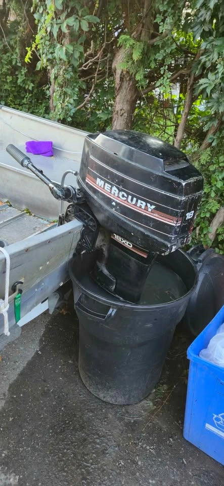 1984 Mercury 18hp (18XD) Outboard - photo 2