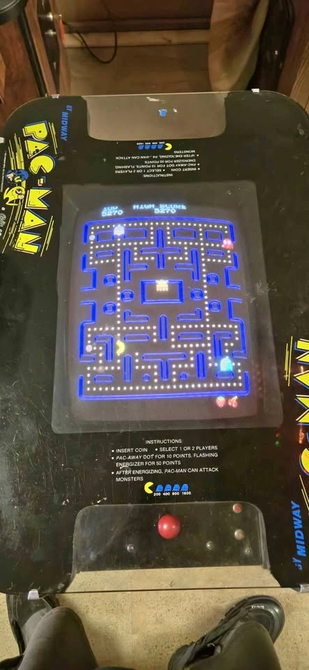 1980 Midway Pacman cocktail table
