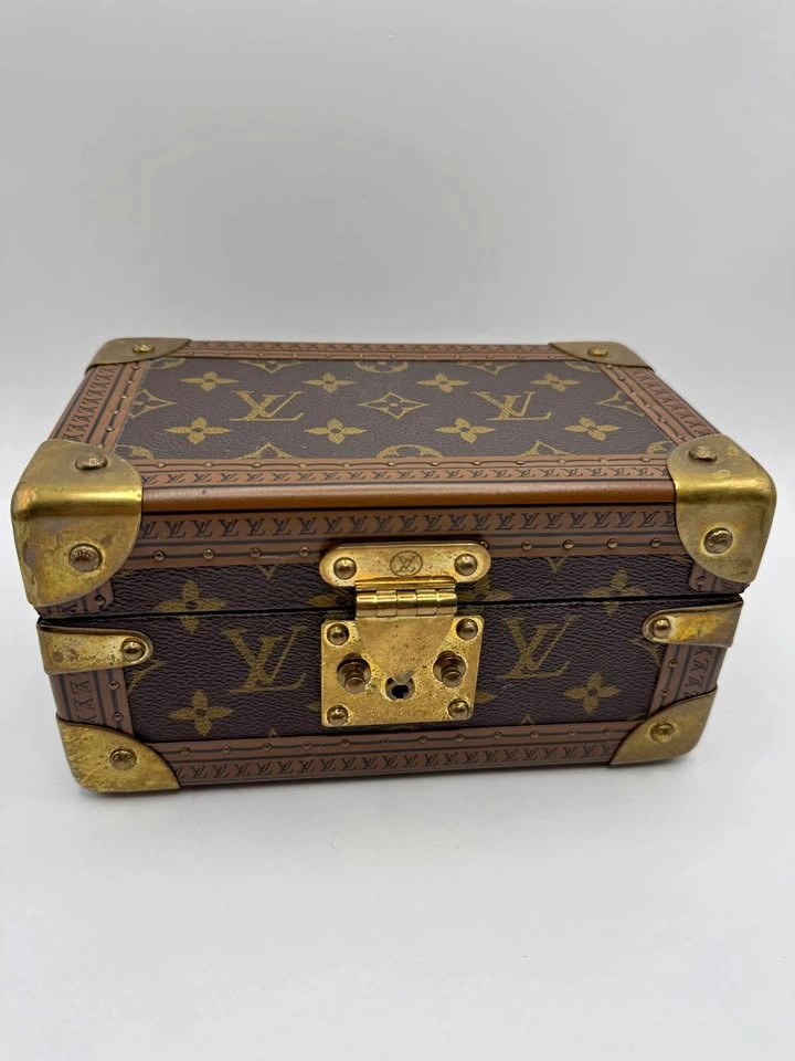 Louis Vuitton Monogram Mini Trunk / Jewelry Box