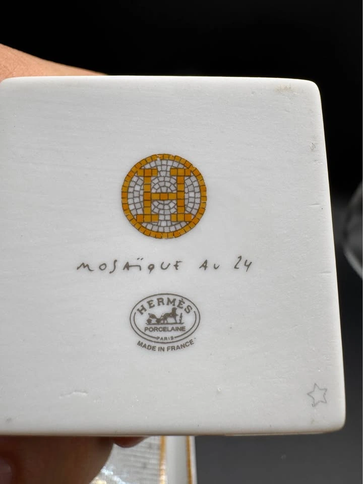 Hermès Mosaique au 24 Porcelain Tray and Box Set - photo 4