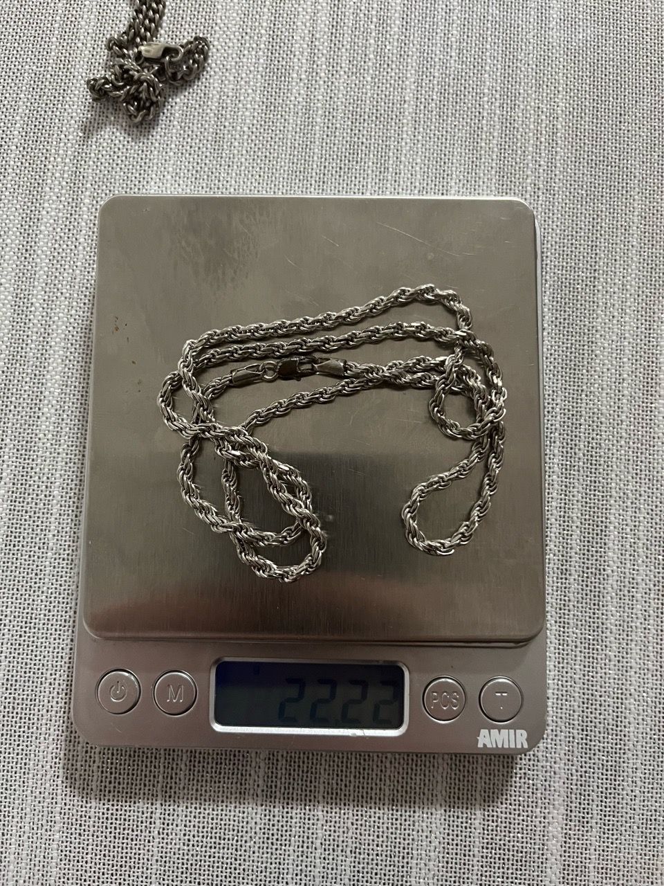 Silver Rope Chain 925 Silver