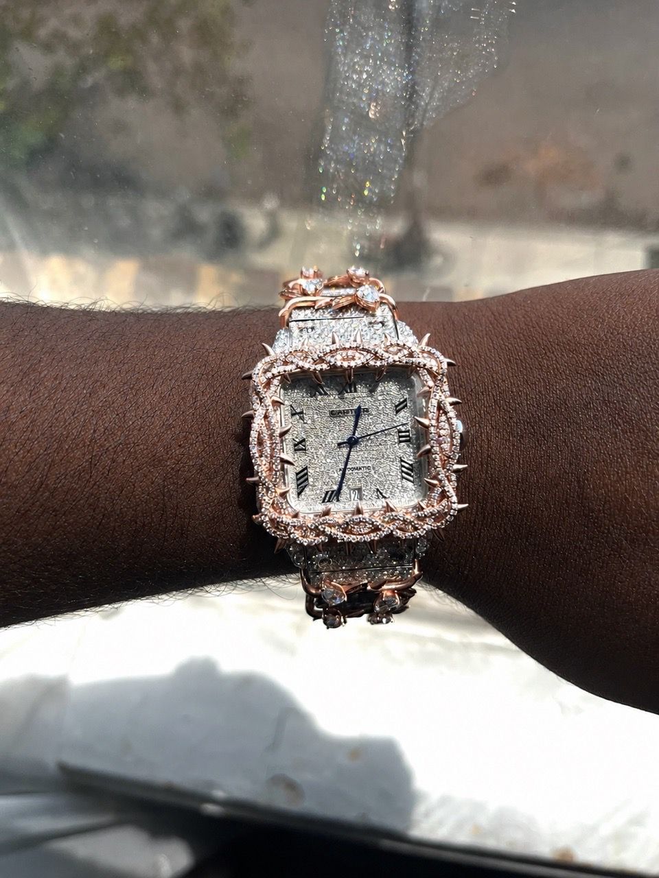 Buss down watch iced out VVS PASSES DIAMOND TESTER - photo 2