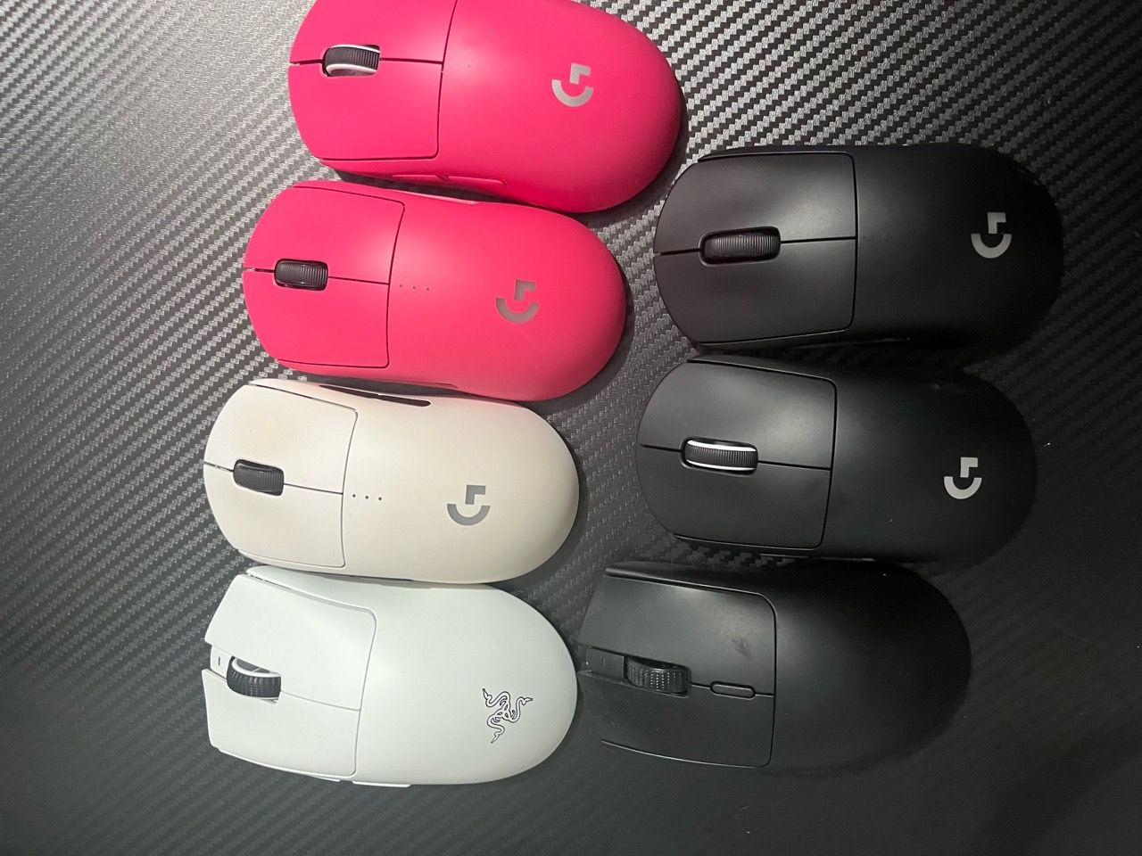 Logitech G Pro Wireless Gaming Mouse Lot Razer