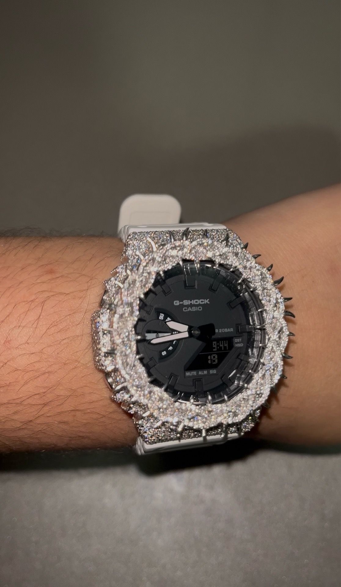 Watch Gshock Buss Down iced out