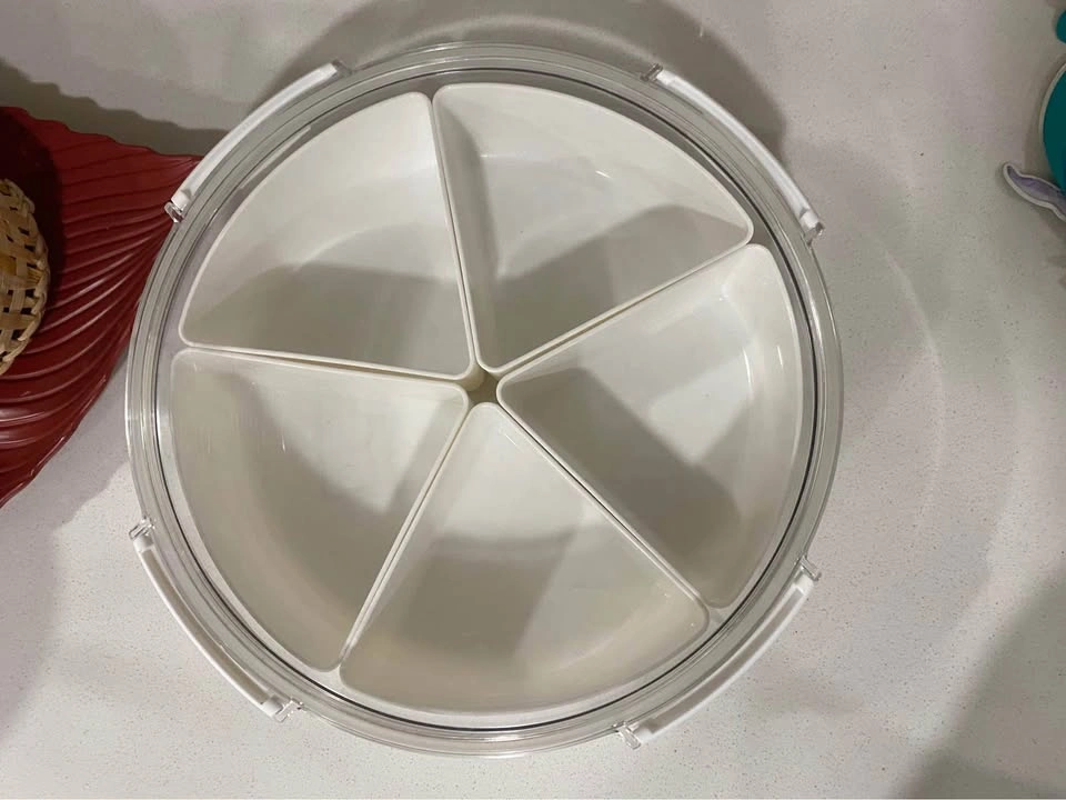 Snack Serving Tray, five partitioned - photo 2