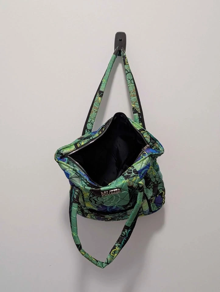 Dolcezza Quilted Abstract Print Tote Bag - photo 5