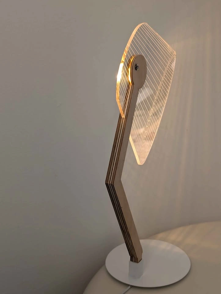 3D Optical Illusion LED Desk Lamp - photo 2