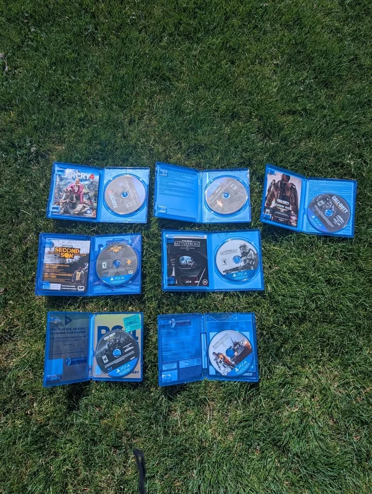 7 PS4 Game Bundle - Call of Duty, Resident Evil, Star Wars + Mor - photo 2