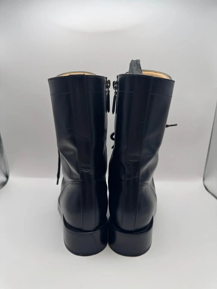 Chanel Leather Combat Boots EU37 - photo 5