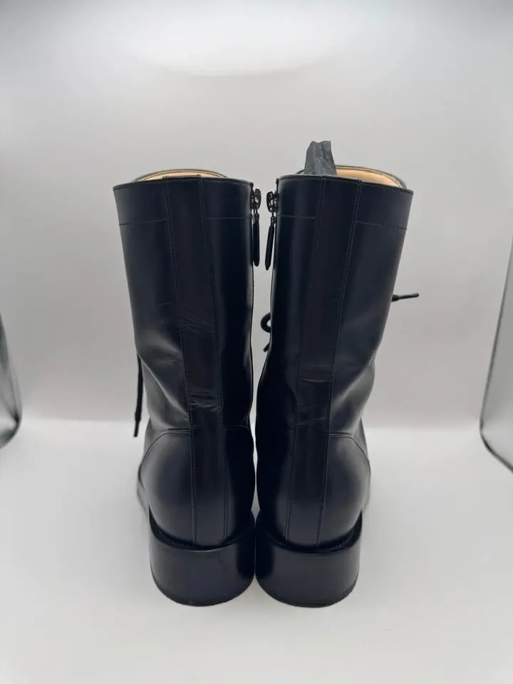 Chanel Leather Combat Boots EU37 - photo 5