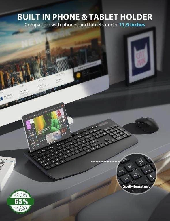 Wireless Keyboard and Mouse Combo - Brand New! - photo 3