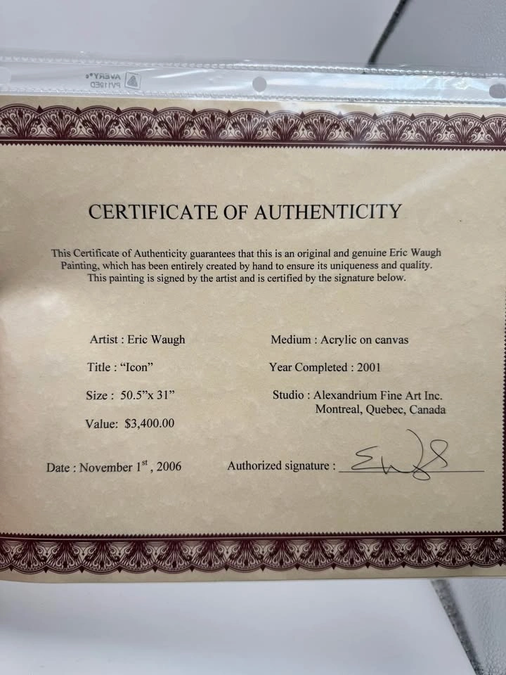 Two Original Eric Waugh Paintings – Signed & Certified - photo 5