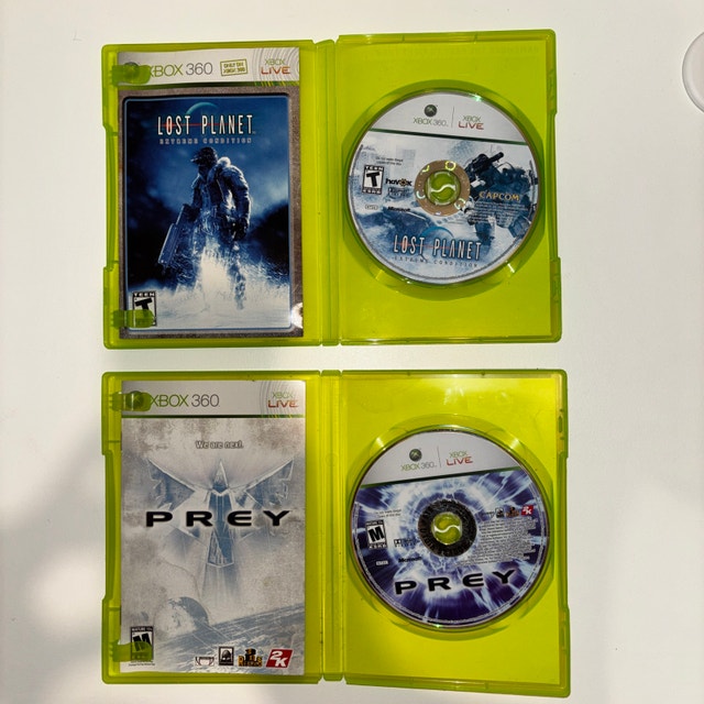 Prey and Lost Planet for Xbox 360 - photo 2