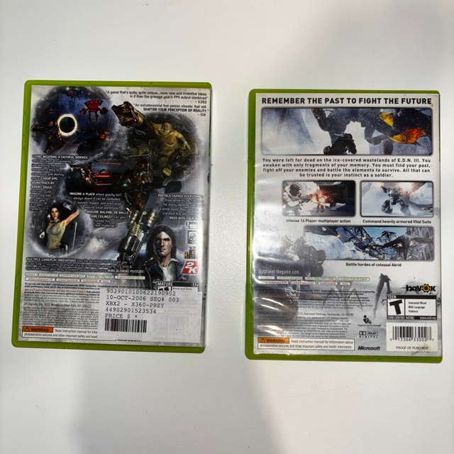 Prey and Lost Planet for Xbox 360 - photo 4