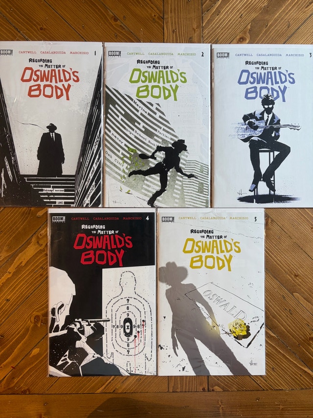Comic Set - "Oswald's Body" (#1-5, Full Set)