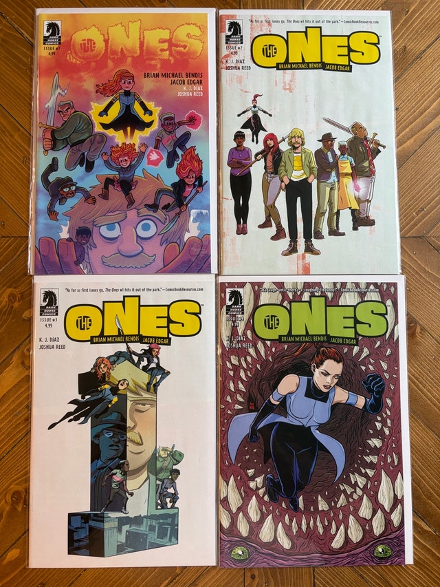 Comic Set - "The Ones" (#1-4, Full Set)