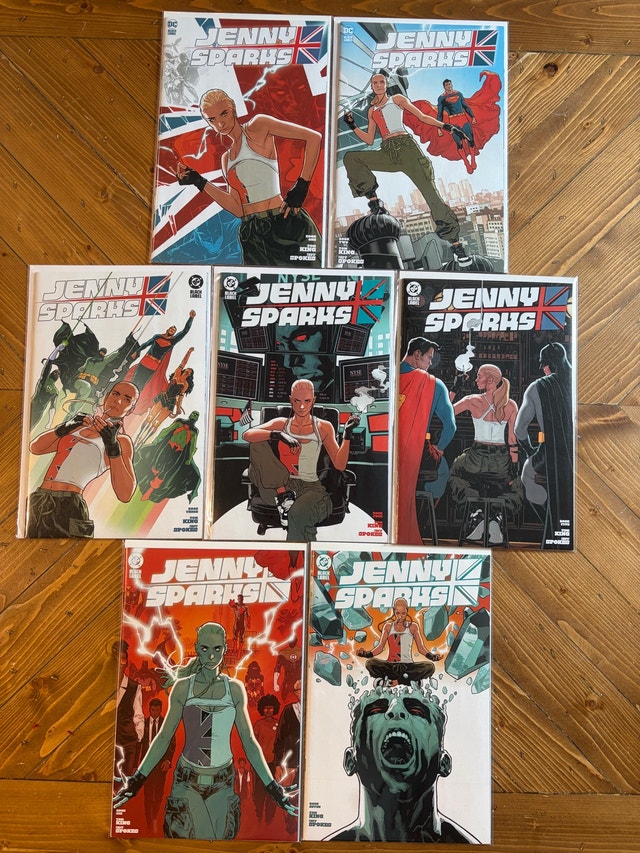 Comic Set - "Jenny Sparks" (#1 - 7, Full Set)