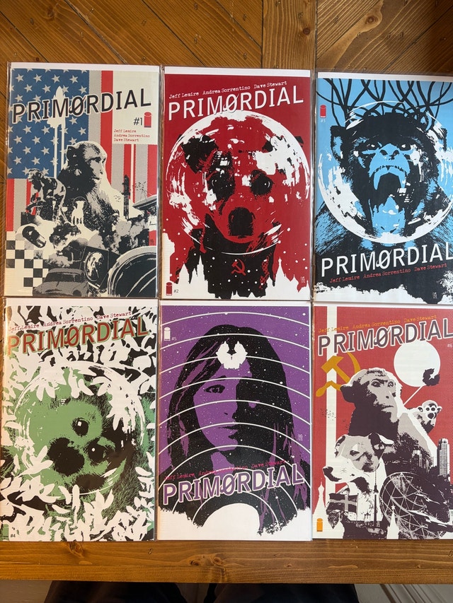 Comic Set - Primordial (#1-6, Full Set)