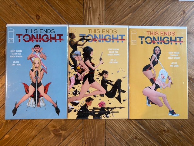 Comic Set - This Ends Tonight (#1-3, Full set)