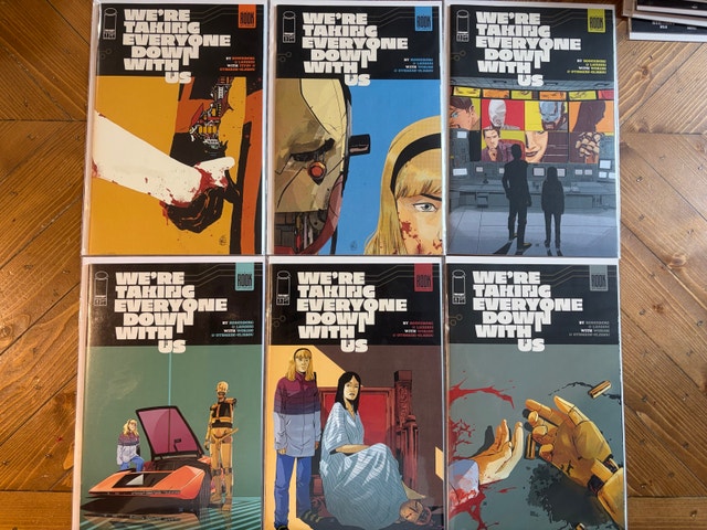 Comics - We're Taking Everyone With Us (#1-6, Full set)