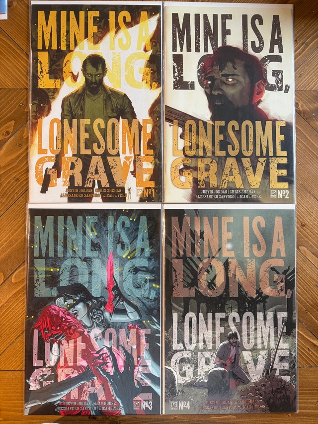 Comic Set - Mine is a Long Lonesome Grave (#1-4, Full)